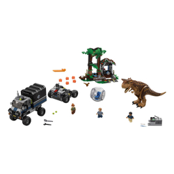 LEGO Jurassic World: Побег в гиросфере от карнотавра 75929 — Carnotaurus Gyrosphere Escape — Лего Мир юрского периода