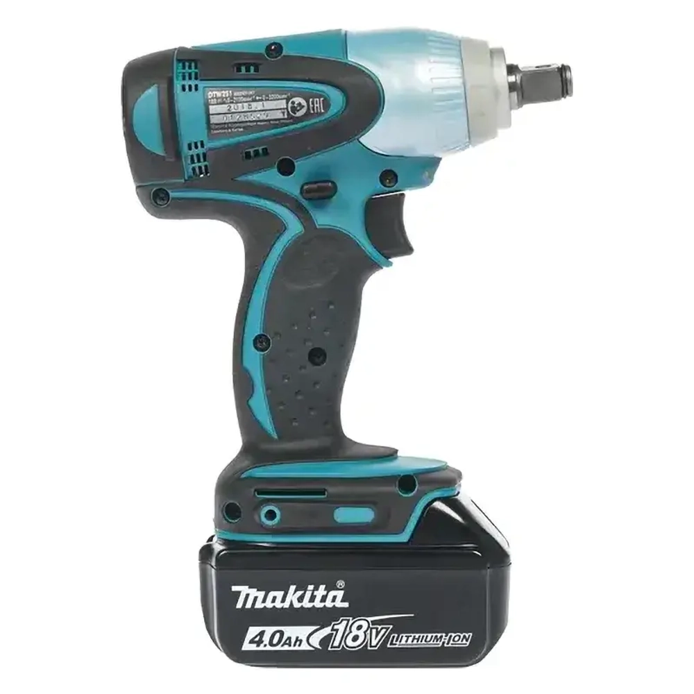 Makita DTW251RME аккумуляторный гайковерт (2 x 4 Ач, ЗУ)
