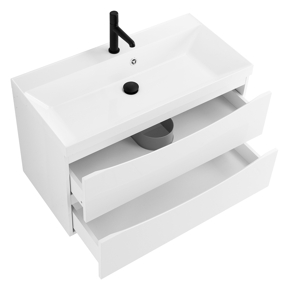 Тумба подвесная под раковину BelBagno MARINO-800-2C-SO-BL-P