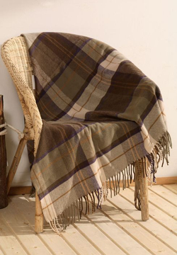 Элитный плед -покрывало Vandyck зеленый от Luxberry