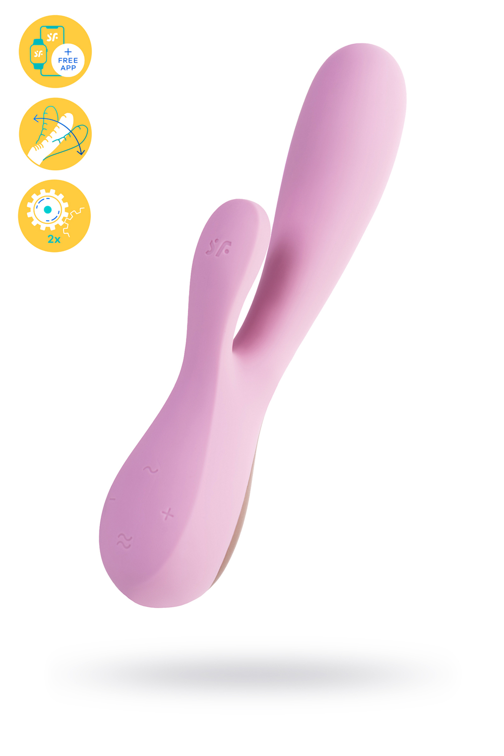 Satisfyer Mono Flex - Вибратор-кролик + APP