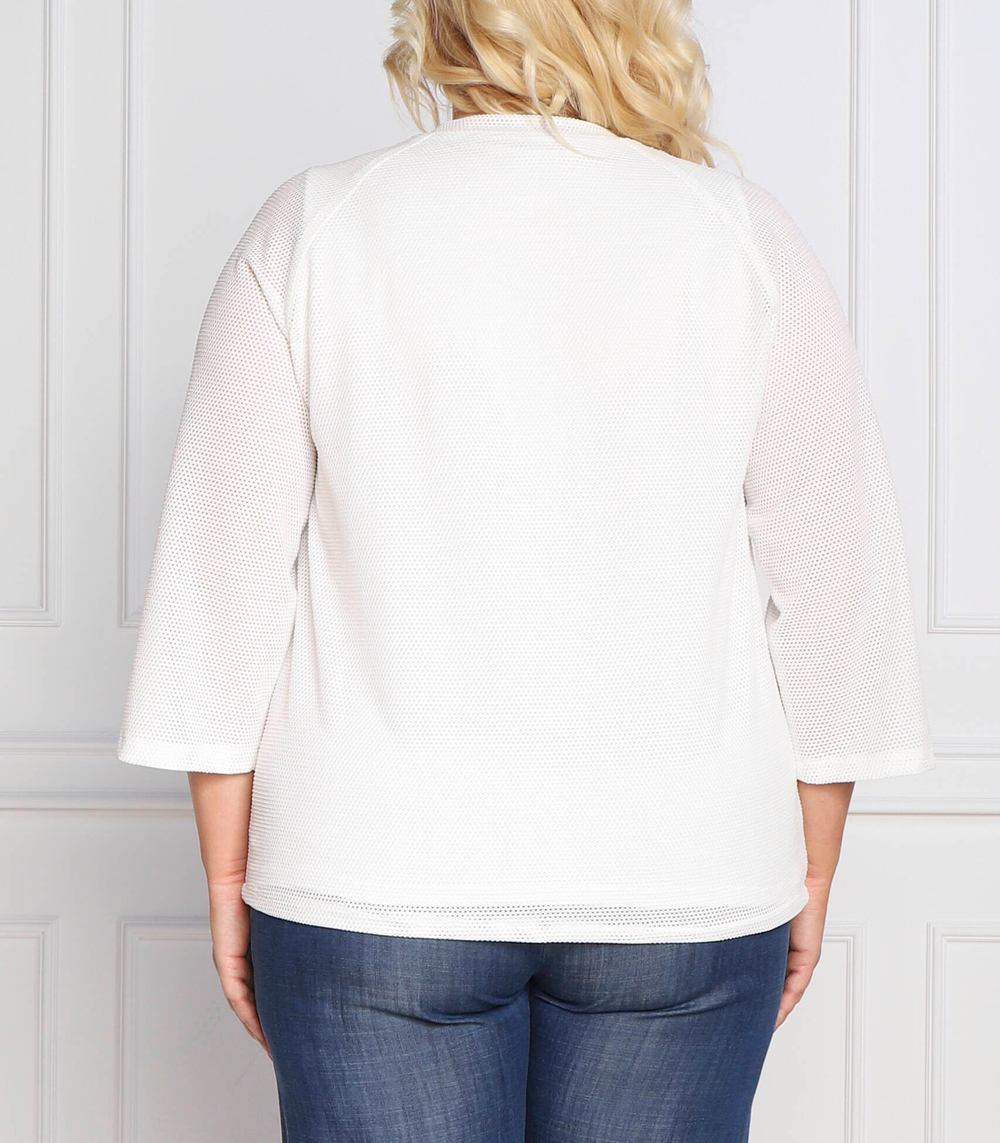блузка ortisei plus size Persona by Marina Rinaldi - белый(1922012)