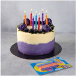 Свечи для торта разноцветные «Звезды» 8 см, 12 шт