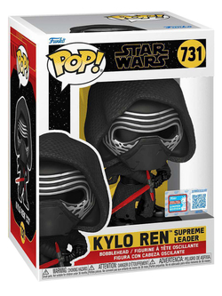 Фигурка Funko POP! Bobble Star Wars Kylo Ren Supreme Leader (Hooded) NYCC24 (Exc) (731) 77368