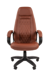 Офисное кресло Chairman 950 LT Россия экопремиум коричневый