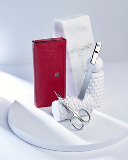 Zwilling Classic Inox - Маникюрный набор + кожаный футляр,