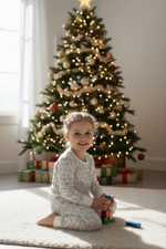 Пижама детская 100% хлопок белая