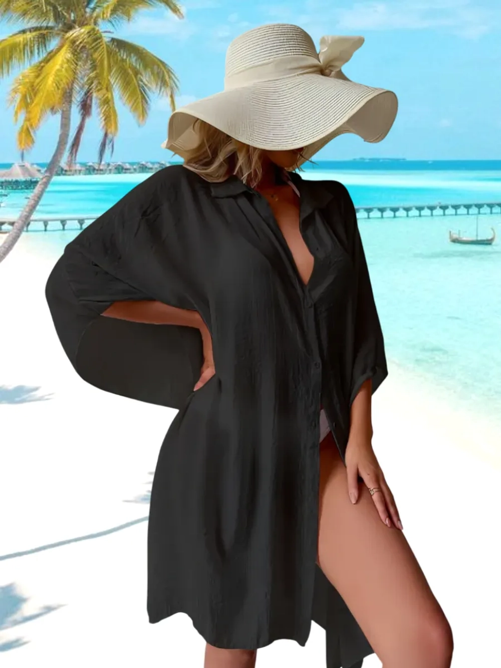 туника пляжная накидка для купальника