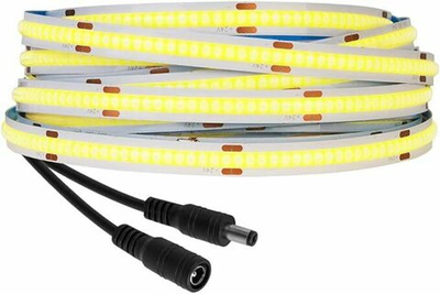 Лента COB 320LED/м 24V 9W 4000К IP20 5м