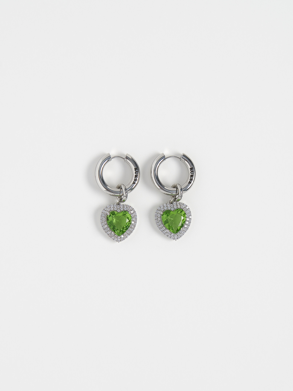 Серьги "Soul Green" Silver