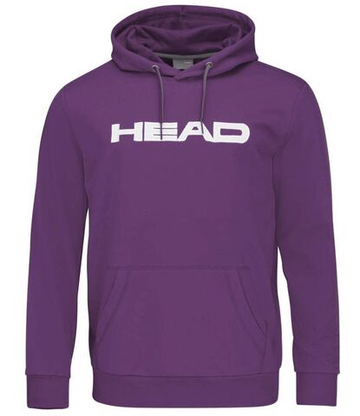 Мужская теннисная кофта Head Club Byron Hoodie - Фиолетовый