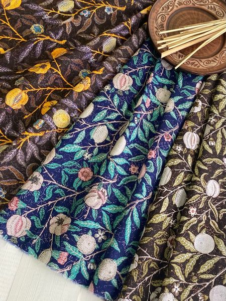 У. МОРРИС - ФРУКТ #3, 100% хлопок Handmade Fabrics 7