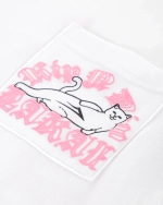 Футболка RIPNDIP X LAKAI Raglan Tee White / Black