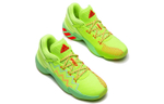 Adidas D.O.N. Issue #2 GCA round head lace-up non-slip wear-resistant low-cut actual combat basketball shoes men's fluorescent green