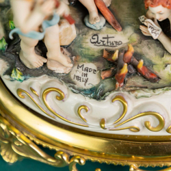 Винтаж: Фарфоровая мануфактура Capodimonte «Ангельский Хор»