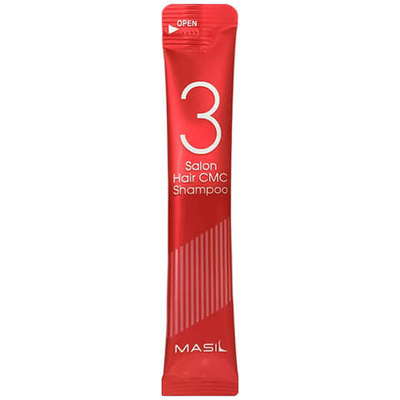 Masil 3 Salon Hair CMC Shampoo, 8ml, Восстанавливающий шампунь с аминокислотами 8 мл*1 шт