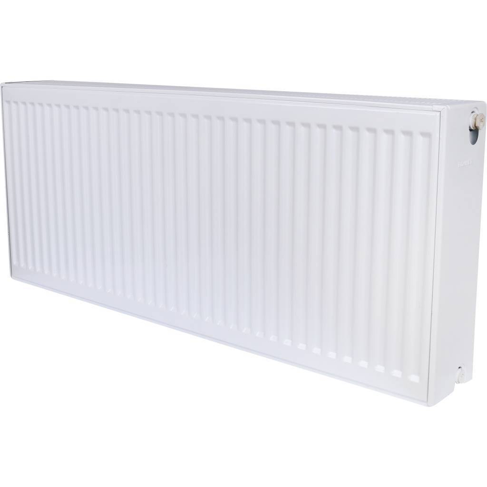 Радиатор панельный профильный ROMMER Ventil тип 33 - 500x1600 мм (подключение нижнее, цвет белый)