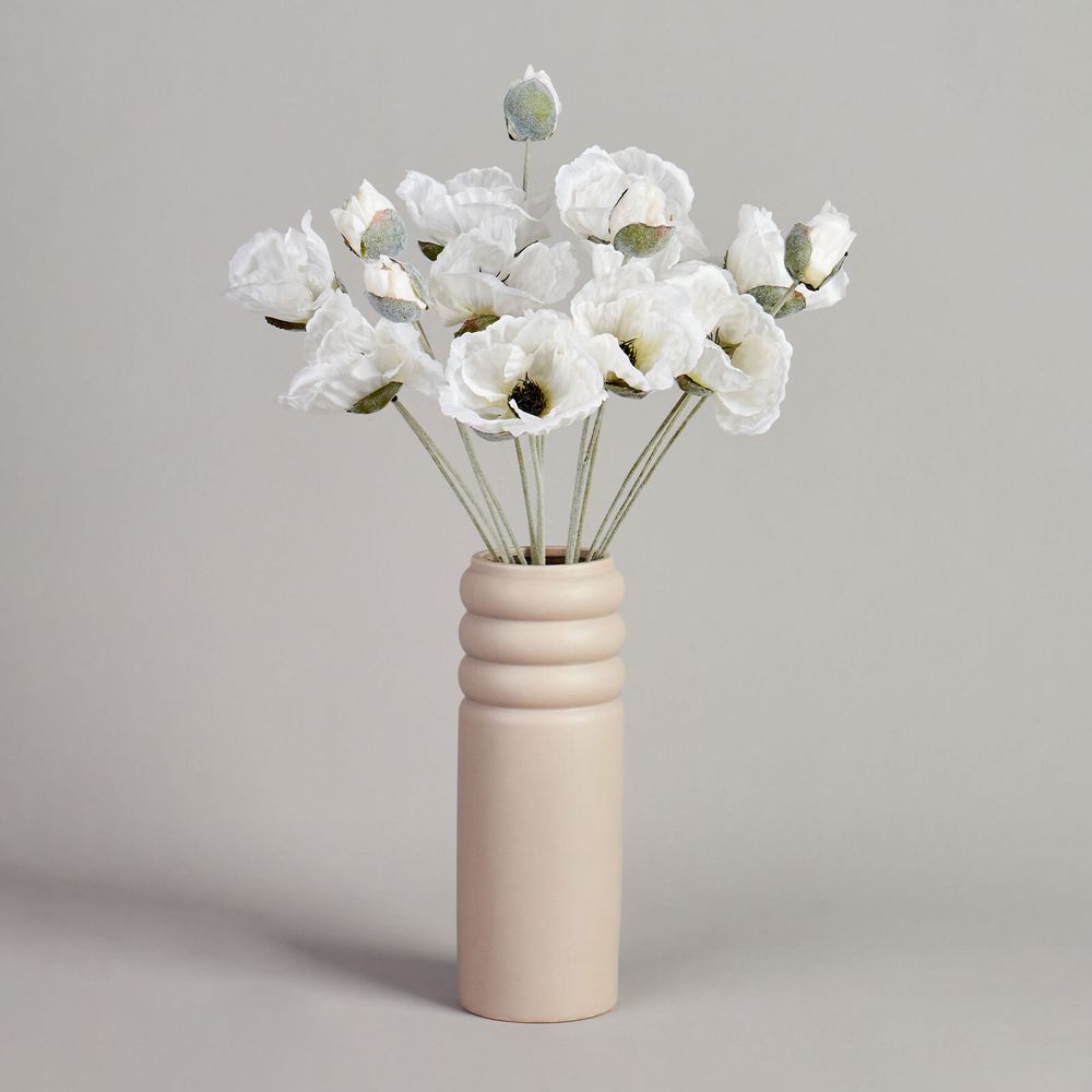 ЦВЕТОК ИСКУССТВЕННЫЙ "МАК" ВЫСОТА=50СМ. (МАЛ=24 ШТ/КОР=96ШТ.)