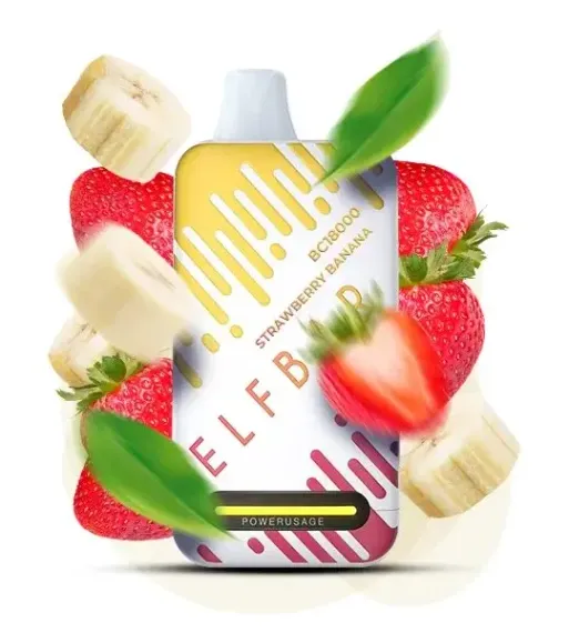 Elf Bar BC18000 - Strawberry Banana (5% nic)