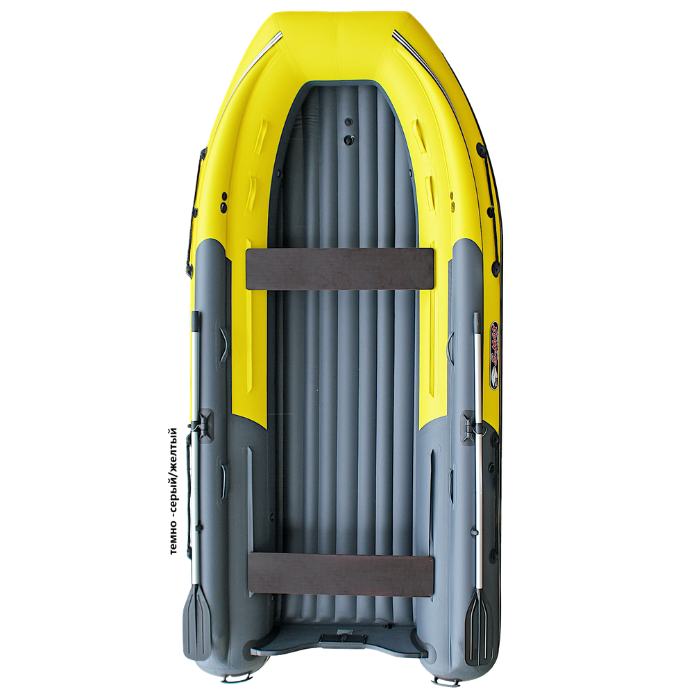 Лодка ПВХ Angler Reef Тритон S-Max 400FiND с интегрированным фальшбортом -