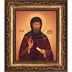 Даниил Египетский преподобный. Икона на холсте.