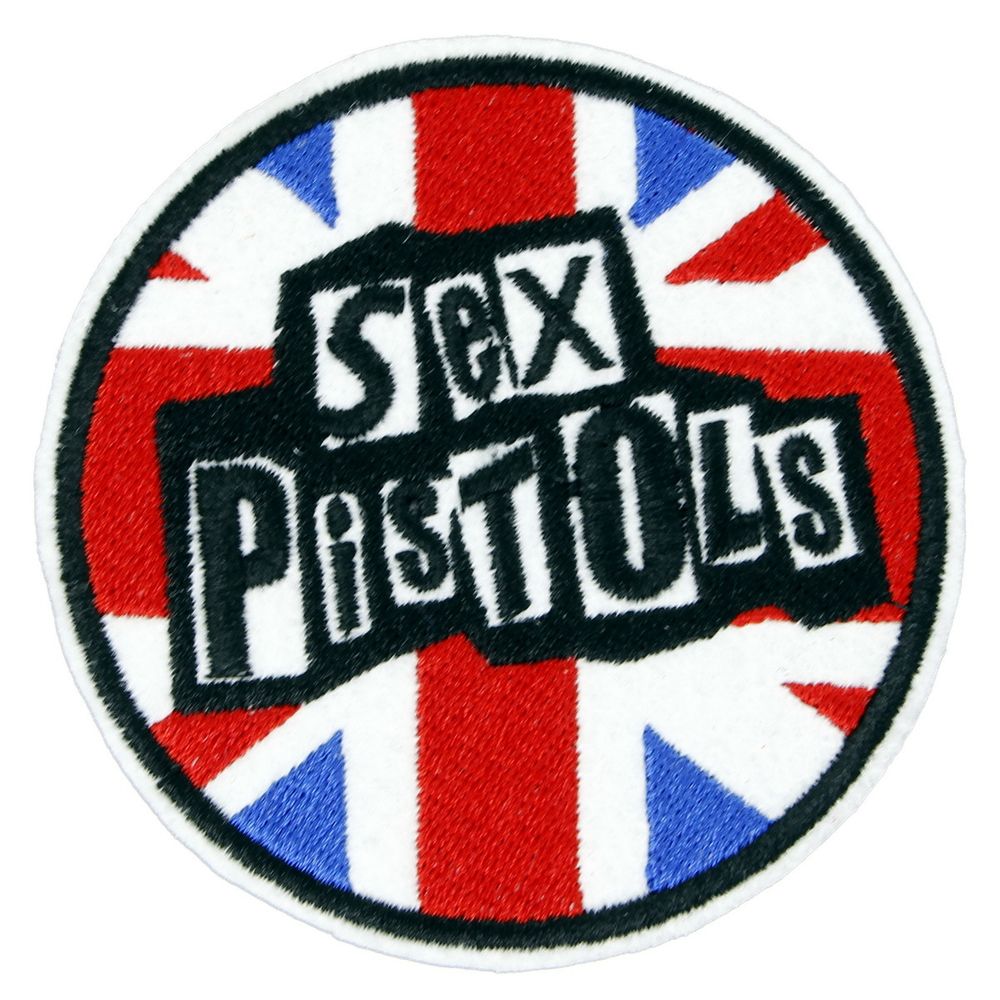 Нашивка с вышивкой группы Sex Pistols