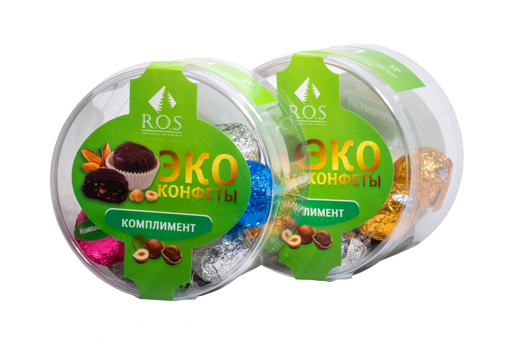 Эко-конфеты «КОМПЛИМЕНТ» 200 гр от R.O.S