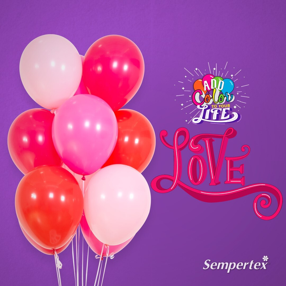 Шар 24" Малиновый, Пастель / Raspberry 014 Sp