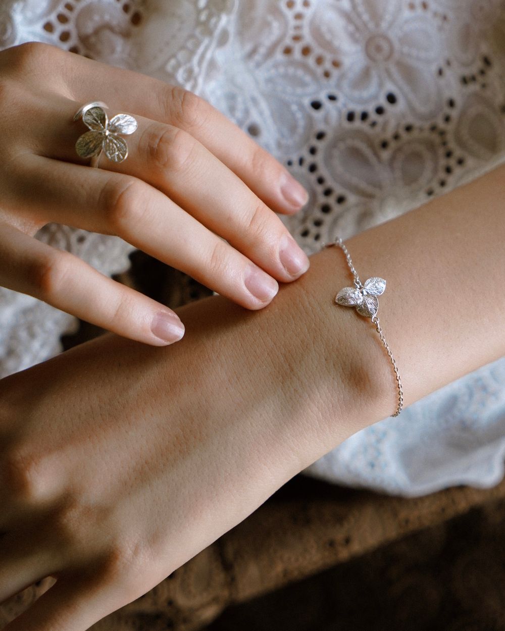 Браслет Гортензия