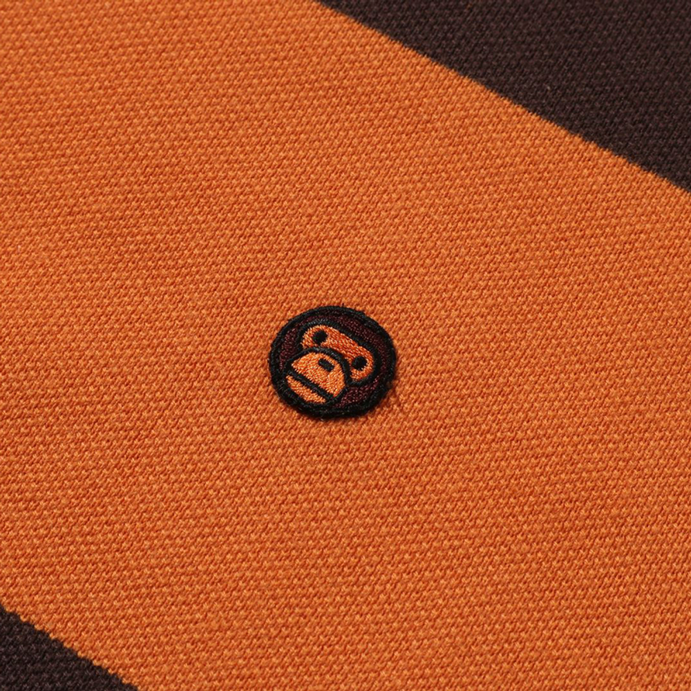 A Bathing Ape Bathing Ape Ss26 Polo Shirts Cotton Moderate Regular Stripes Summer 0zxpom001121q