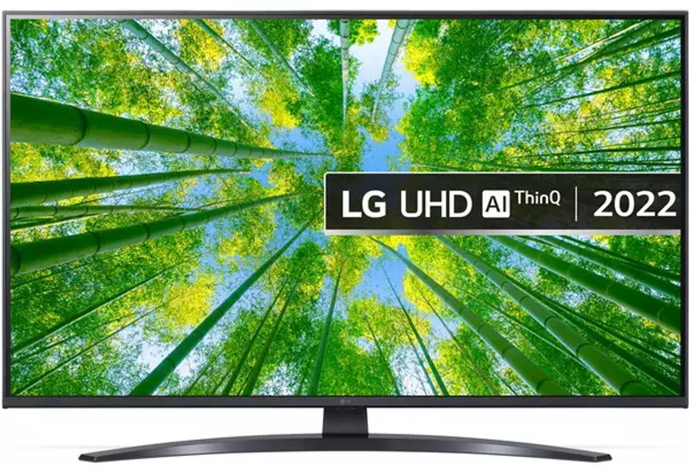 Телевизор ЖК 43" LG 43UQ81006LB черный