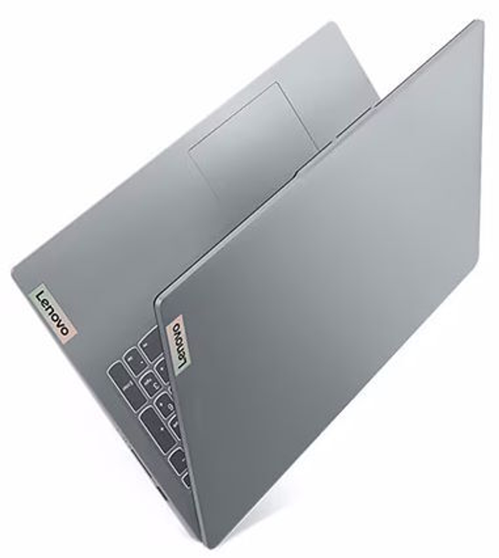 Ноутбук  Lenovo IdeaPad Slim 3 15AMN8 15.6 ", Ryzen 3, 8 Гб RAM, 512 Гб SSD, Radeon 610M, Серый