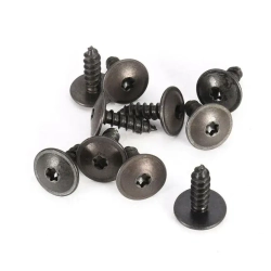 10шт. Саморез для автомобилей VAG / VW / Audi (OEM: N90974701). Черный. 4,7х16мм. Крепеж для автомобилей.