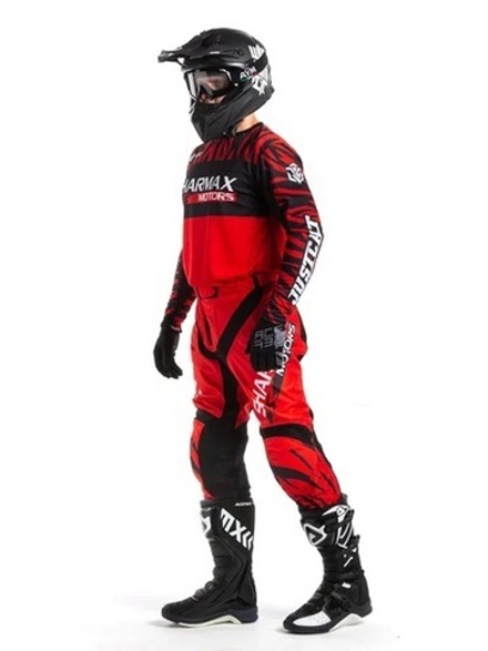 Мотоштаны Sharmax Red