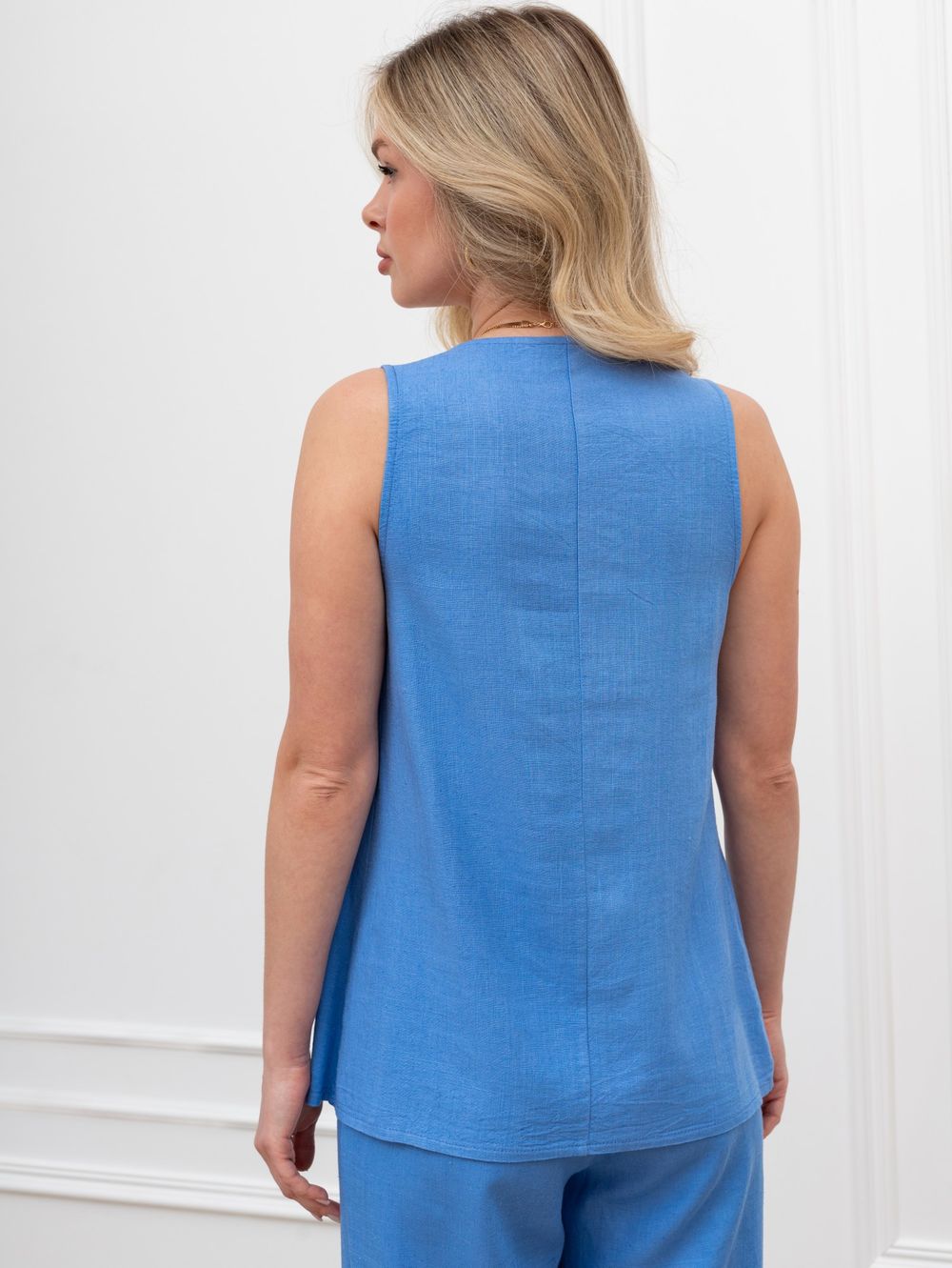 Блузка (топ) Сибелла-4 Виотекс ГОЛУБОЙ