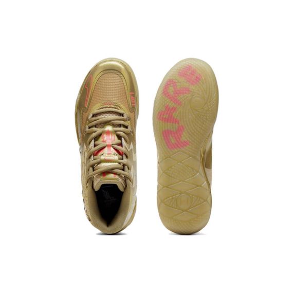 PUMA MB.01 Баскетбольные кроссовки MID Топ Золотой Мужские