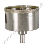 Коронка алмазная Вихрь по керамограниту/керамике, 68 мм