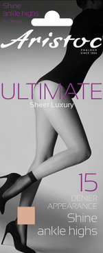 Капроновые носки на комфортной широкой резинке (Размер: S-M) (Цвет: черный)