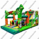 Коммерческий надувной батут "Мир сафари"