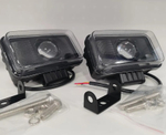J59 (2 штуки арт.9012) / Противотуманная фара светодиодная 25W/35W ДАЛЬНИЙ/БЛИЖНИЙ 12-24V (за 2 шт. / комплект)