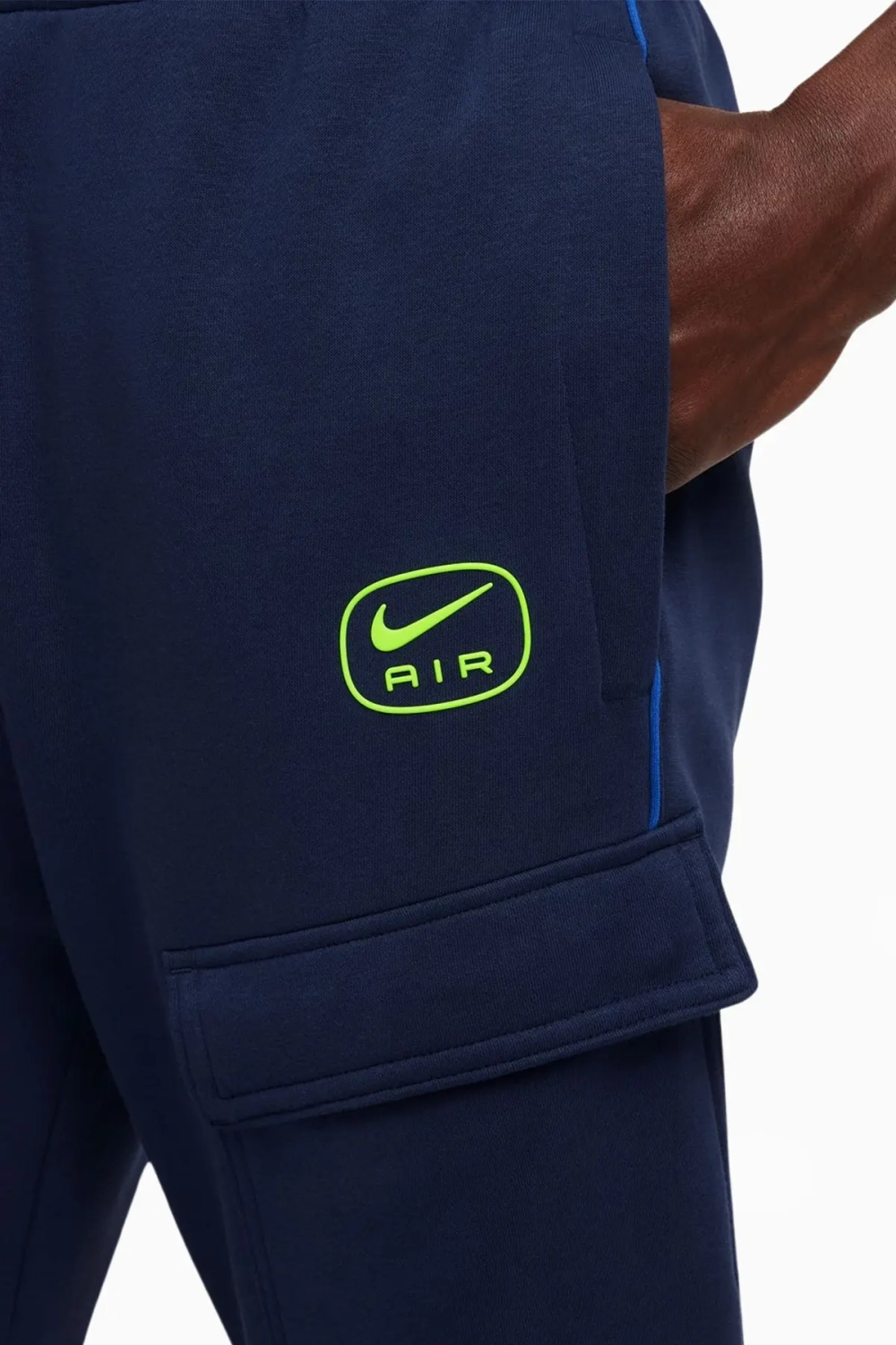 Штаны Nike Air Fleece Cargo - темно-синий