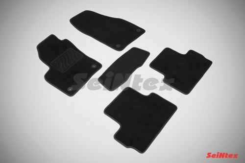 Ворсовые коврики LUX для Volvo C30 2006-2013 Seintex.84987