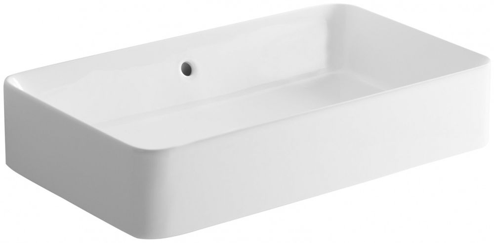 Раковина встраиваемая сверху Vitra Nuo 7434B003-0012 60_38 прямоугольная, шт