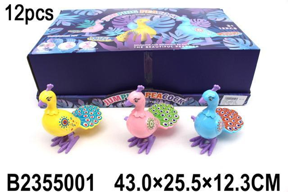 Заводная игрушка Птичка, 662-43A