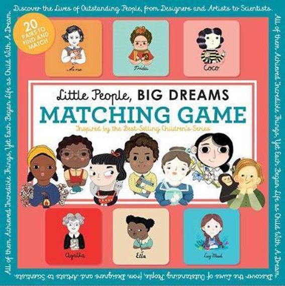 Little People, BIG DREAMS Matching Game : Put Your Brain to the Test with All the Girls of the Little People, BIG DREAMS Series!