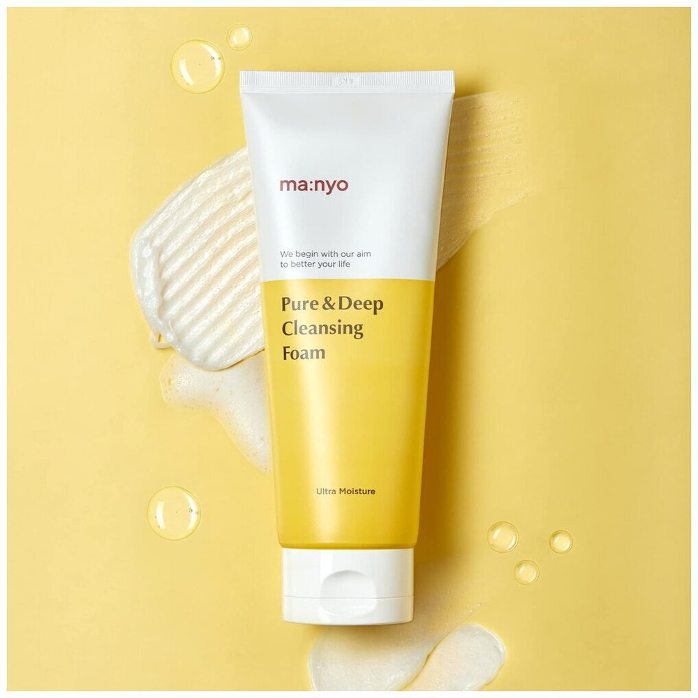 Пенка для глубокого очищения пор с церамидами Manyo Pure Deep Cleansing Foam 200 мл