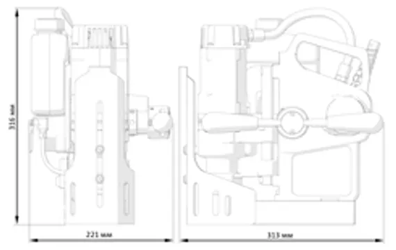 Виброплита с ДВС Мисом СО-310М-01 (Robin)