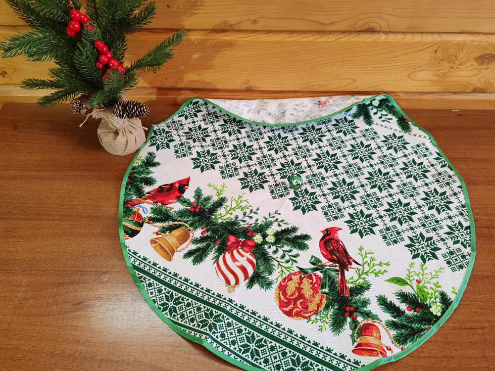 Полотенце кухонное, круглое, 2 шт, вафельное полотно