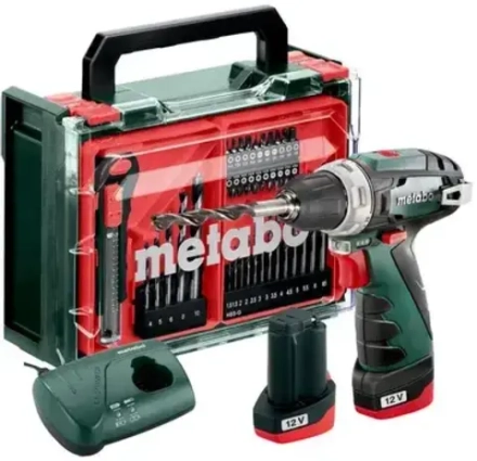 Дрель-шуруповерт Metabo Powermaxx BS Basic Set (600080710)