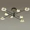 4321/63CL MIDCENT ODL22 347 металл/черный с бронзой Потолочный светильник IP20 LED 58W 2622Лм DENZEL